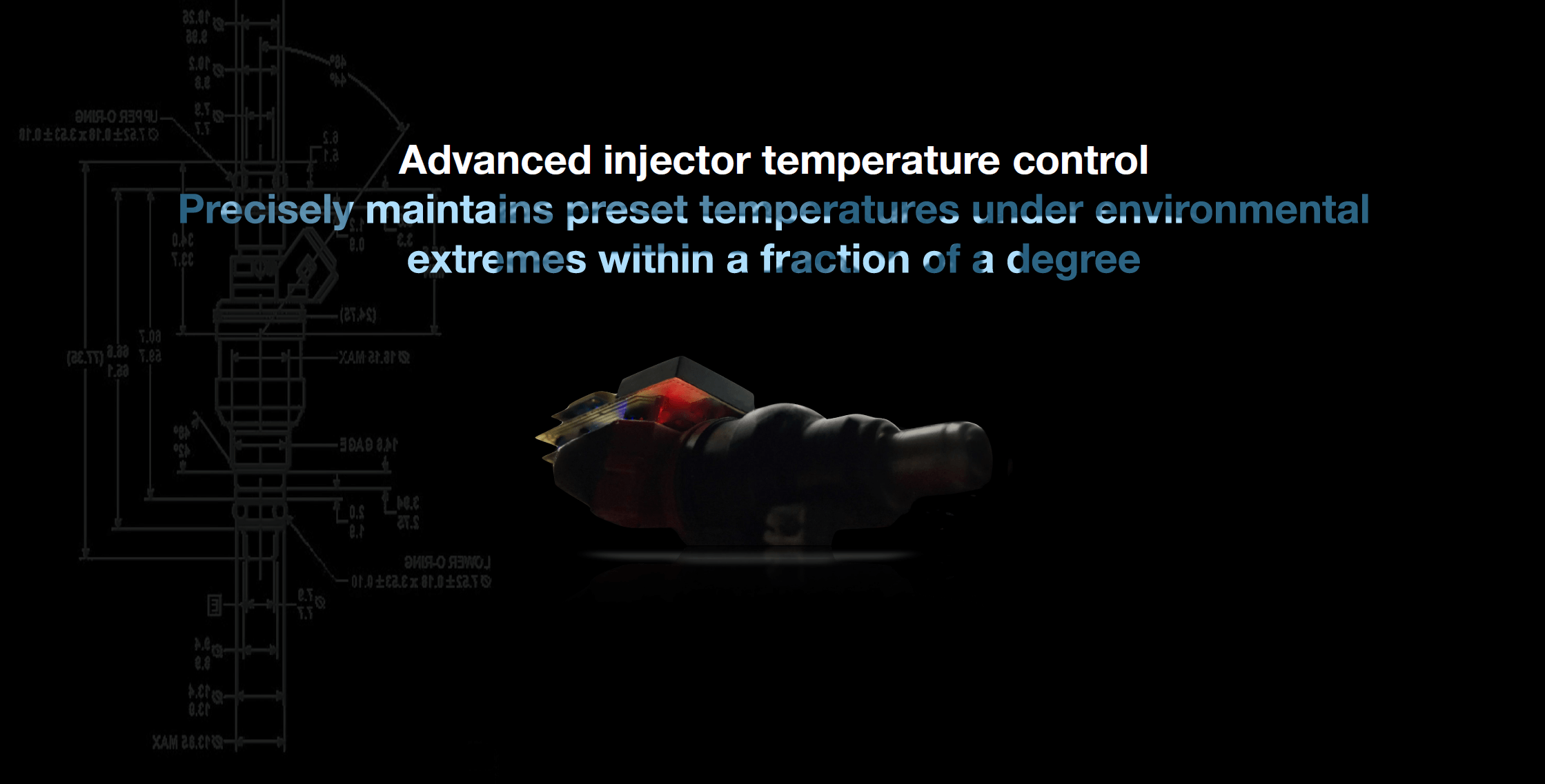 Advanced injector temperature control
